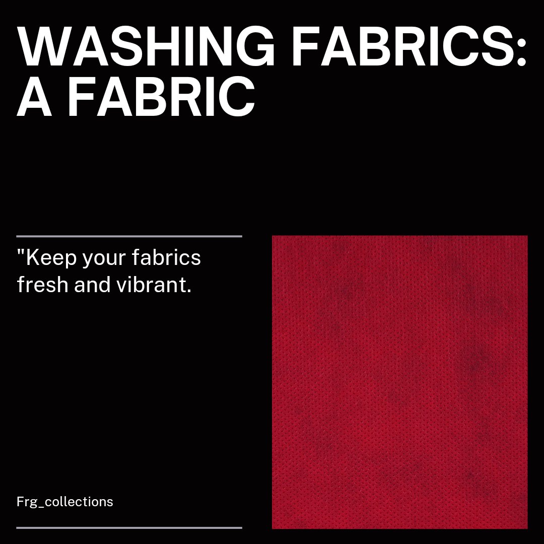 EniolaOnif87172's tweet image. "Love your fabrics? Take care of them with our simple tip!"Frgcares✨️  

#FabricCare
#FabricTips
#SewingCommunity
#FabricLove
 #TextileCare
 #LaundryTips
 #FabricMaintenance
 #SewingTips
#HomeDecorTips