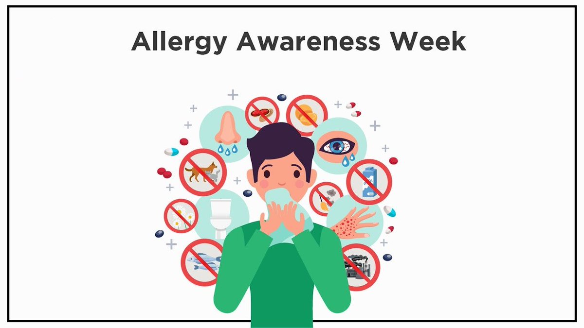 Allergy Awareness Week 2024 takes place from the 22nd of April until the 28th of April. Allergy Awareness Week is a chance to raise awareness about all allergies whilst highlighting the difficulties people with allergies experience. 
#AllergyAwarenessWeek #clinical #medical
