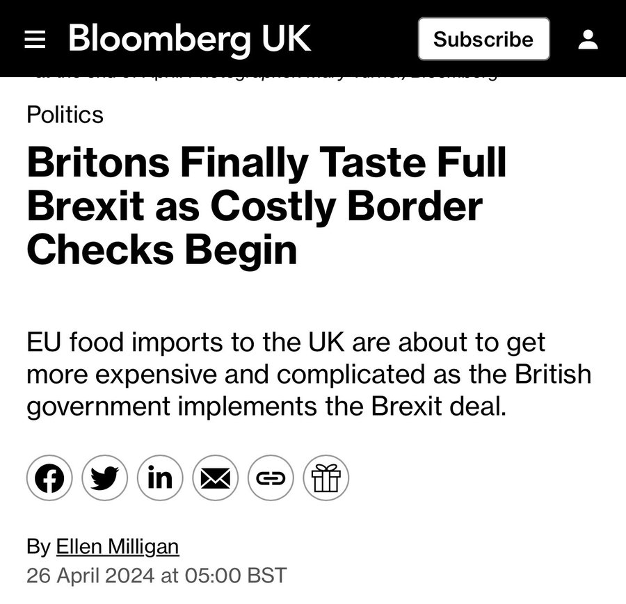 Such a shame this was never highlighted with the same vigour as the money on the bus lie. Brexit supporters were debagged, bent over, greased up and abused while asking for more. I cannot imagine the embarrassment that must be felt by anyone who voted for Brexit.