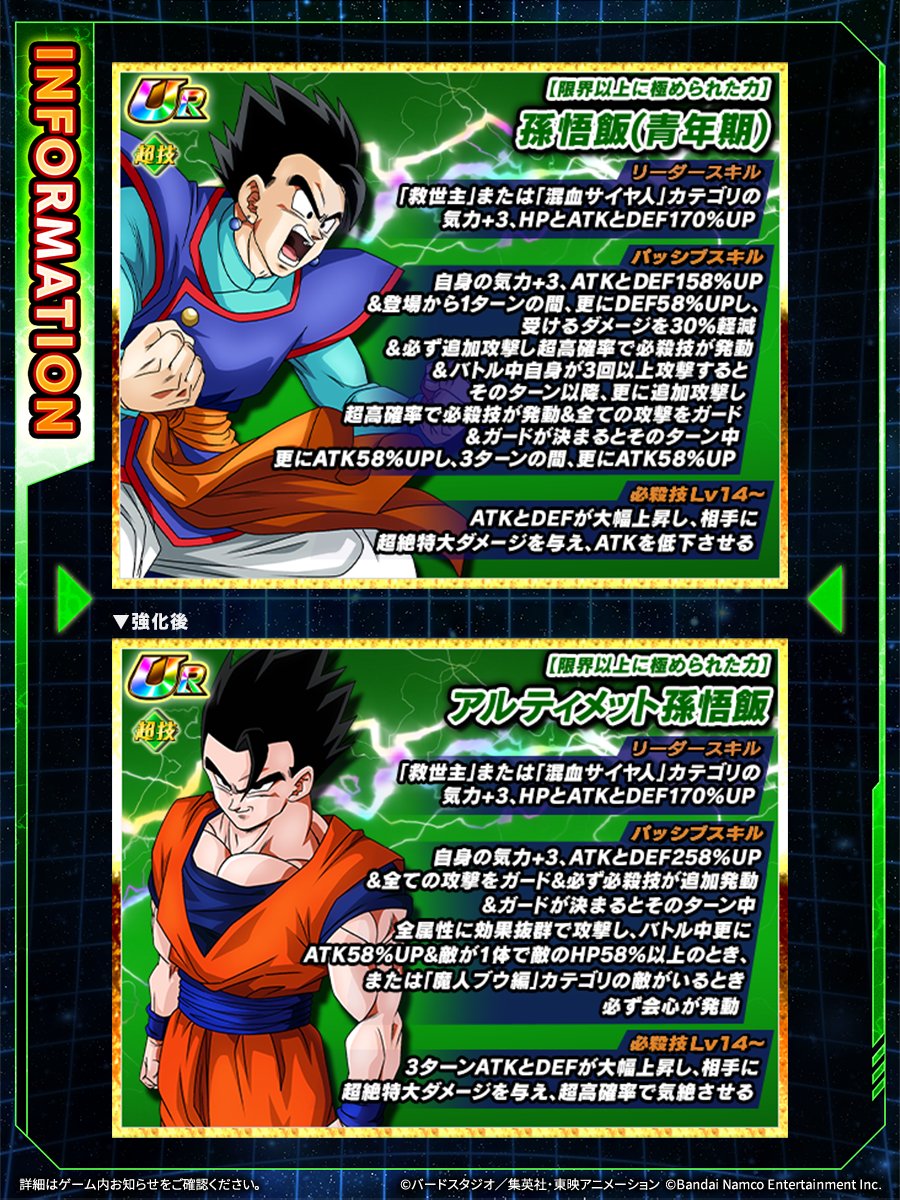 ใใใฉใดใณใใผใซZ ใใใซใณใใใซใๅ
ฌๅผ (@dokkan_official) on Twitter photo โคๆฐใใชๆฅต้Z่ฆ้ใญใฃใฉใฏใฟใผๅ
่ก็ดนไป๏ผโข
่ฟๆฅใใ้็ไปฅไธใซๆฅตใใใใๅใๅญซๆ้ฃฏ(้ๅนดๆ)ใ
ๆฅต้Z่ฆ้ๅฏ่ฝใซ๐ฅ
ๆฅต้Z่ฆ้ใงใใชใผใใผในใญใซใ
ใใใทใในใญใซใๅฟ
ๆฎบๆใๅผทๅ๏ผ
ๆ็ฉบใฎๆฅใญใฃใณใใผใณๆ้ไธญใซ้ๅฌไบๅฎใฎใ
ๆฐใใชๆฅต้Zใใใซใซๆณจ็ฎใ โจ
#ใใใซใณใใใซ #ใใฉใดใณใใผใซ โคๆฐใใชๆฅต้Z่ฆ้ใญใฃใฉใฏใฟใผๅ
่ก็ดนไป๏ผโข
่ฟๆฅใใ้็ไปฅไธใซๆฅตใใใใๅใๅญซๆ้ฃฏ(้ๅนดๆ)ใ
ๆฅต้Z่ฆ้ๅฏ่ฝใซ๐ฅ
ๆฅต้Z่ฆ้ใงใใชใผใใผในใญใซใ
ใใใทใในใญใซใๅฟ
ๆฎบๆใๅผทๅ๏ผ
ๆ็ฉบใฎๆฅใญใฃใณใใผใณๆ้ไธญใซ้ๅฌไบๅฎใฎใ
ๆฐใใชๆฅต้Zใใใซใซๆณจ็ฎใ โจ
#ใใใซใณใใใซ #ใใฉใดใณใใผใซ