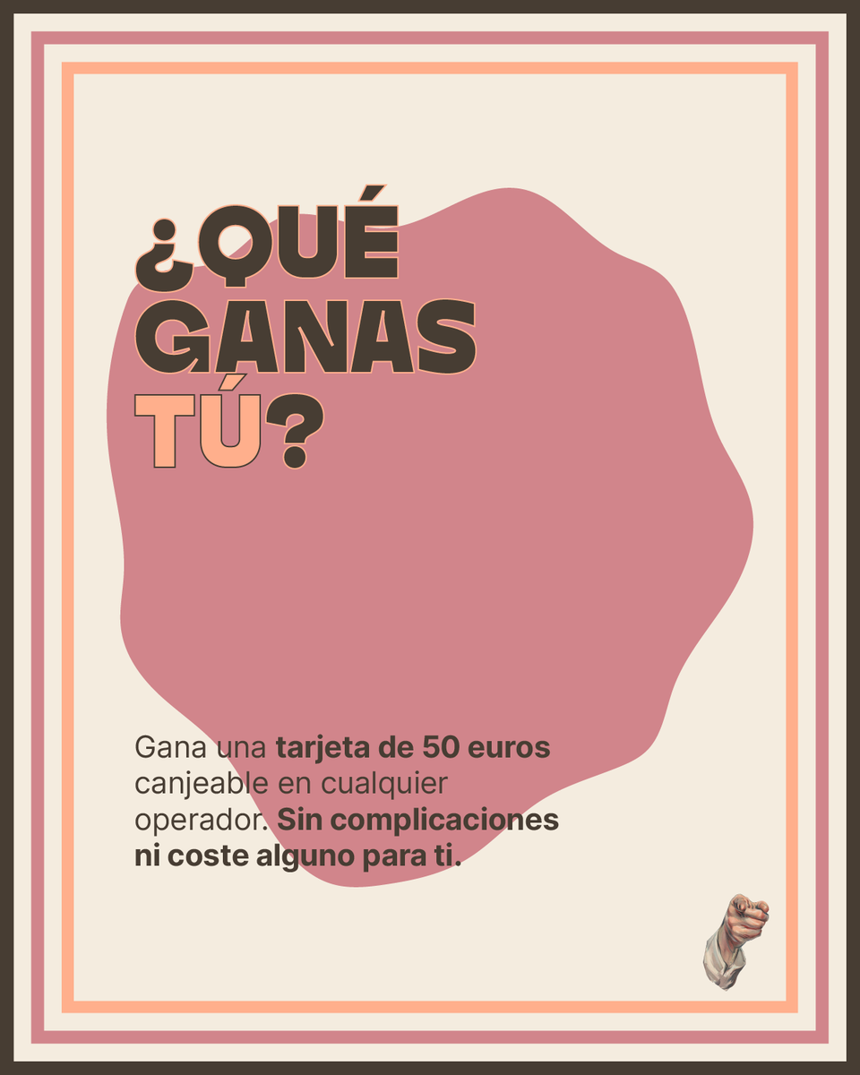 únete al #MovimientoKivmee como reclutador! 🫵🏻

cómo puedes serlo? simplemente preséntanos un negocio listo para organizar un sorteo y te premiaremos con una tarjeta regalo de 50€

por qué? porque en Kivmee, #TodosPodemosGanar

sé parte del cambio! escríbeme al DM para más info