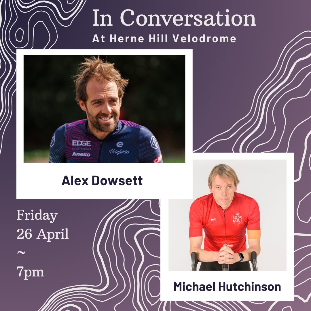 Tonight in the HHV clubroom! Can't wait to welcome @alexdowsett & @Doctor_Hutch - we have the last few tickets remaining here: hernehillvelodrome.com/tickets/p/alex…