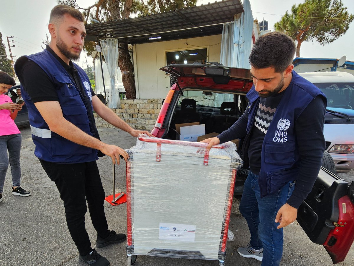 As part of WHO continuing work to strengthen the health care system in prisons, and with the support of @NorwayinLebanon and close collaboration with the Ministry of Interior &Municipalities, the last batch of med equipment was delivered on 23 April to several prisons in Lebanon