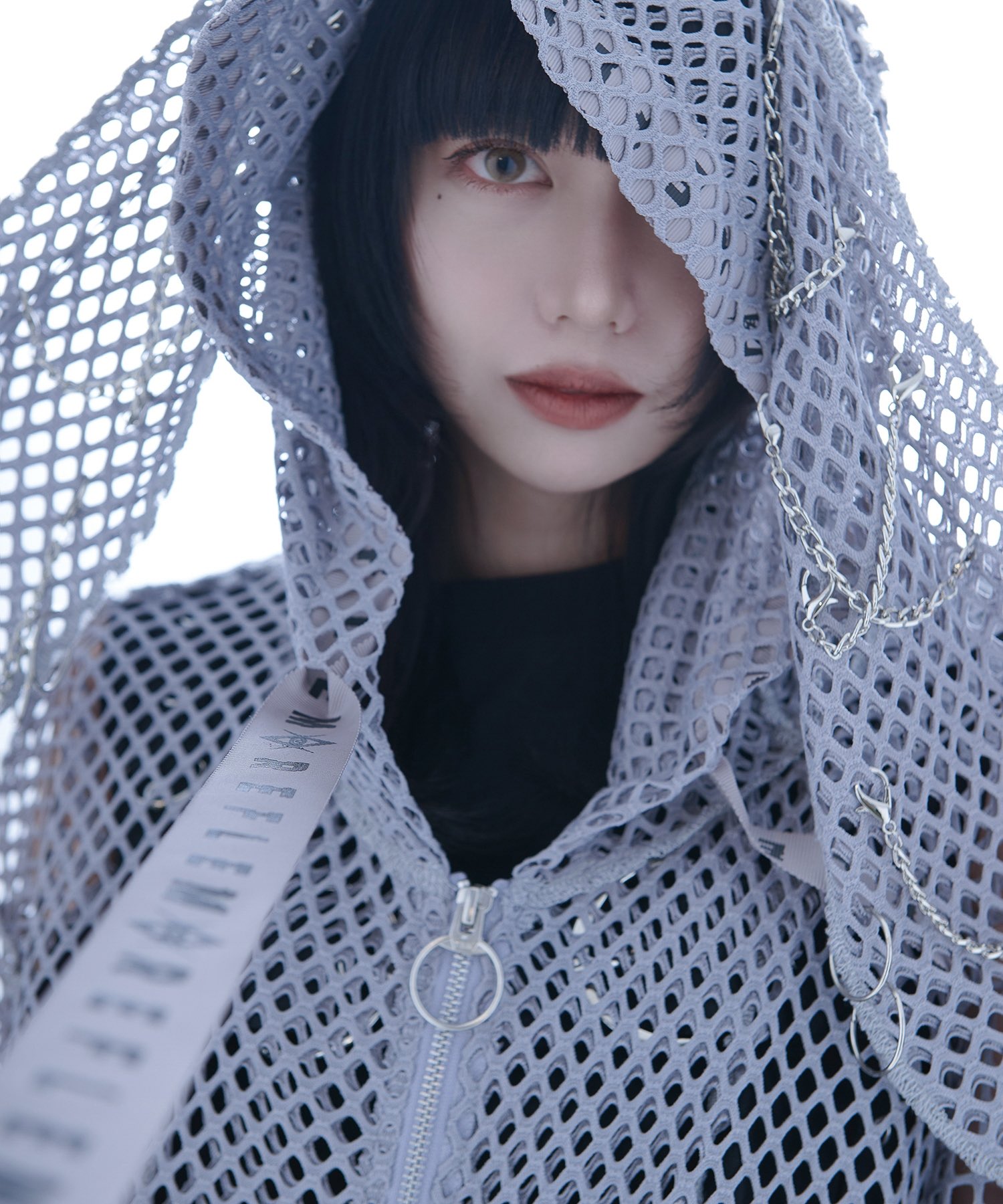 『REFLEM』うさ耳メッシュZIPパーカー REFLEM（レフレム）の「『REFLEM/レフレム』うさ耳メッシュZIP