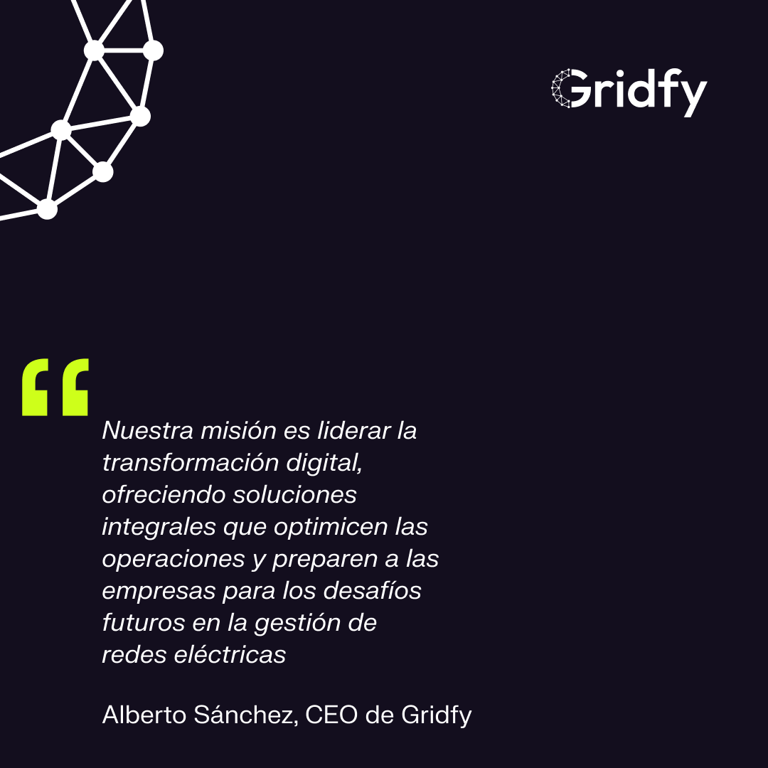 Teníamos muchas ganas de contaros que…

¡Estamos de celebración! 

Y es que Gridfy, consultora tecnológica que comenzó como una idea en nuestro departamento de innovación, ya es una realidad. Como algo parte de nuestro ADN desde 1939, no podíamos estar más orgullosos de ello 🚀