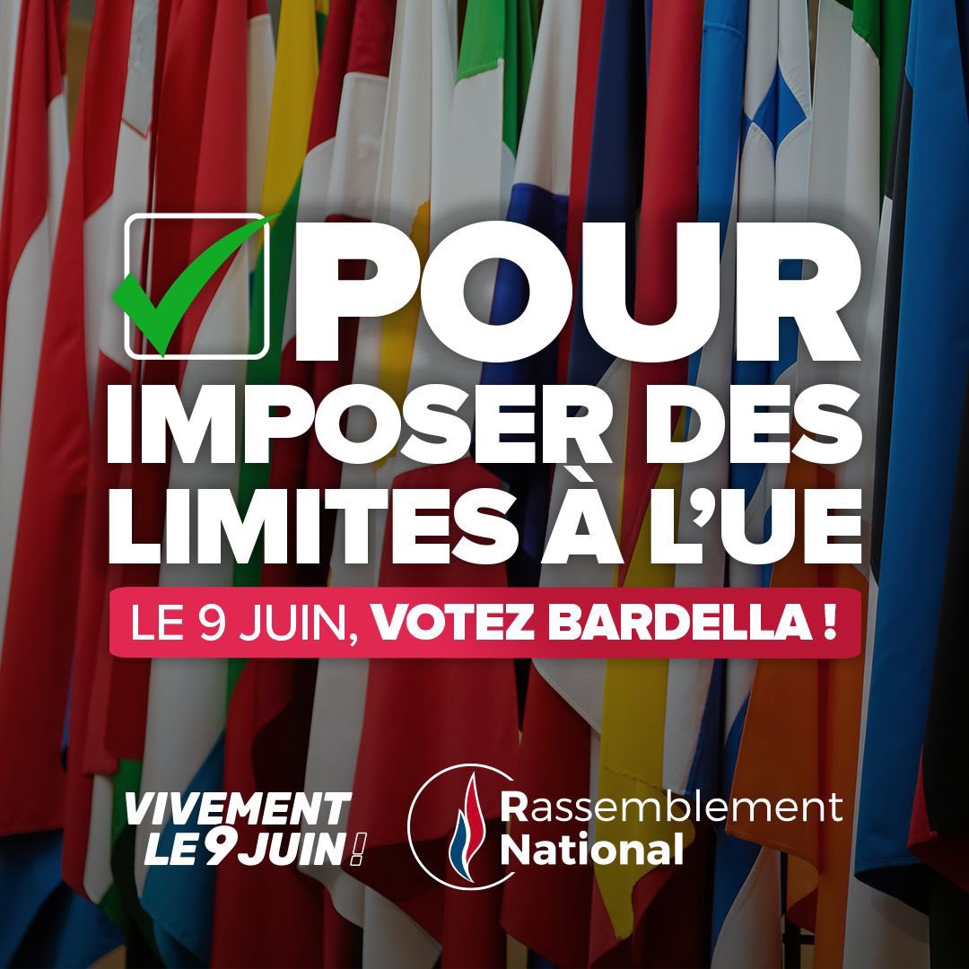 @LCI @JphTanguy @sebchenu Dans l’intérêt général, il faut s’opposer à une Europe fédérale ! #VivementLe9Juin #JeVoteRN