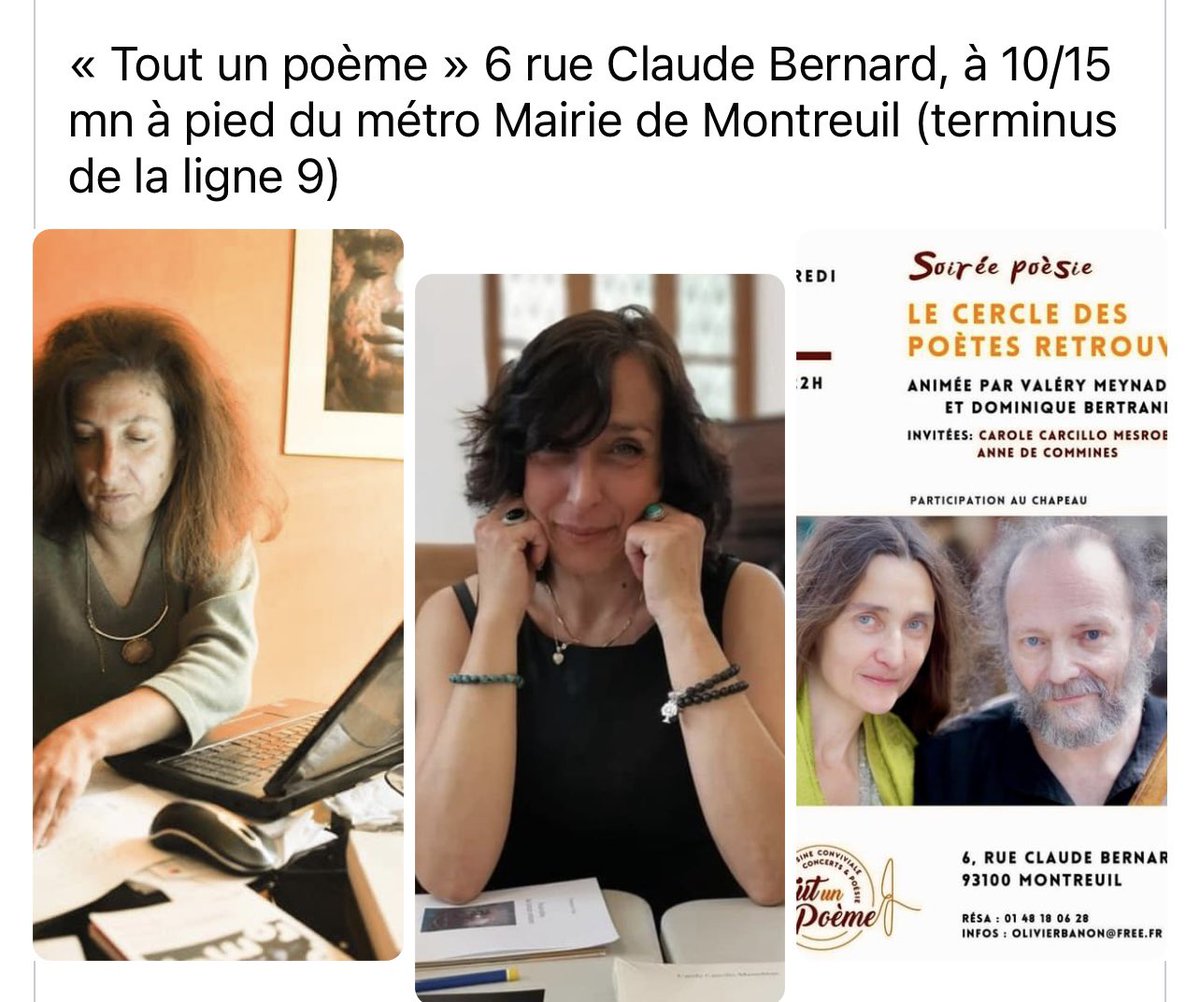 C’est ce soir, je vous attends nombreuses et nombreux. Comme ça, pour résister à ce qui perdure de fer !