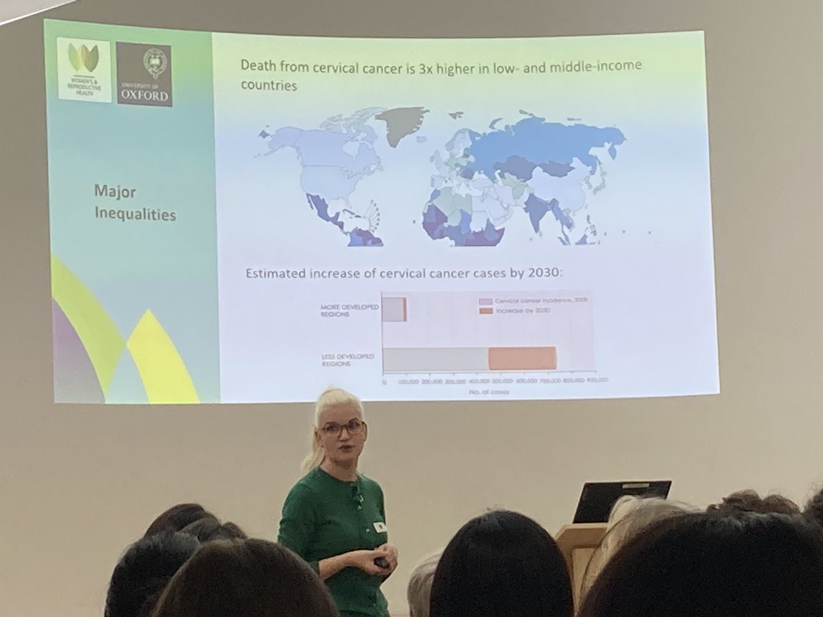 Nicole Votruba (@nicolevotruba) on Twitter photo Great start into our NDWRH #scienceday with Dr Karin Hellner!
Diving straight into a #globalhealth issue: cervical cancer is a leading cause of cancer deaths in women in low and middle income countries.
#breakingboundaries
<a href="/Ox_wrh/">Nuffield Dept of Women's & Reproductive Health</a> <a href="/UniofOxford/">University of Oxford</a> Great start into our NDWRH #scienceday with Dr Karin Hellner!
Diving straight into a #globalhealth issue: cervical cancer is a leading cause of cancer deaths in women in low and middle income countries.
#breakingboundaries
<a href="/Ox_wrh/">Nuffield Dept of Women's & Reproductive Health</a> <a href="/UniofOxford/">University of Oxford</a>