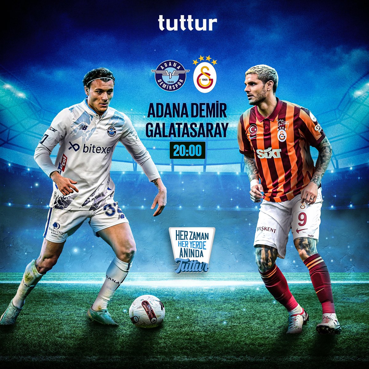 Ligdeki son 6 deplasman maçından galibiyetle ayrılan Galatasaray, Adana Demirspor deplasmanında seriyi devam ettirmek istiyor. Sence Adana Demirspor-Galatasaray maçı nasıl sonuçlanacak? 👉tuttur.com/mac-detayi/147… #ADSvGS