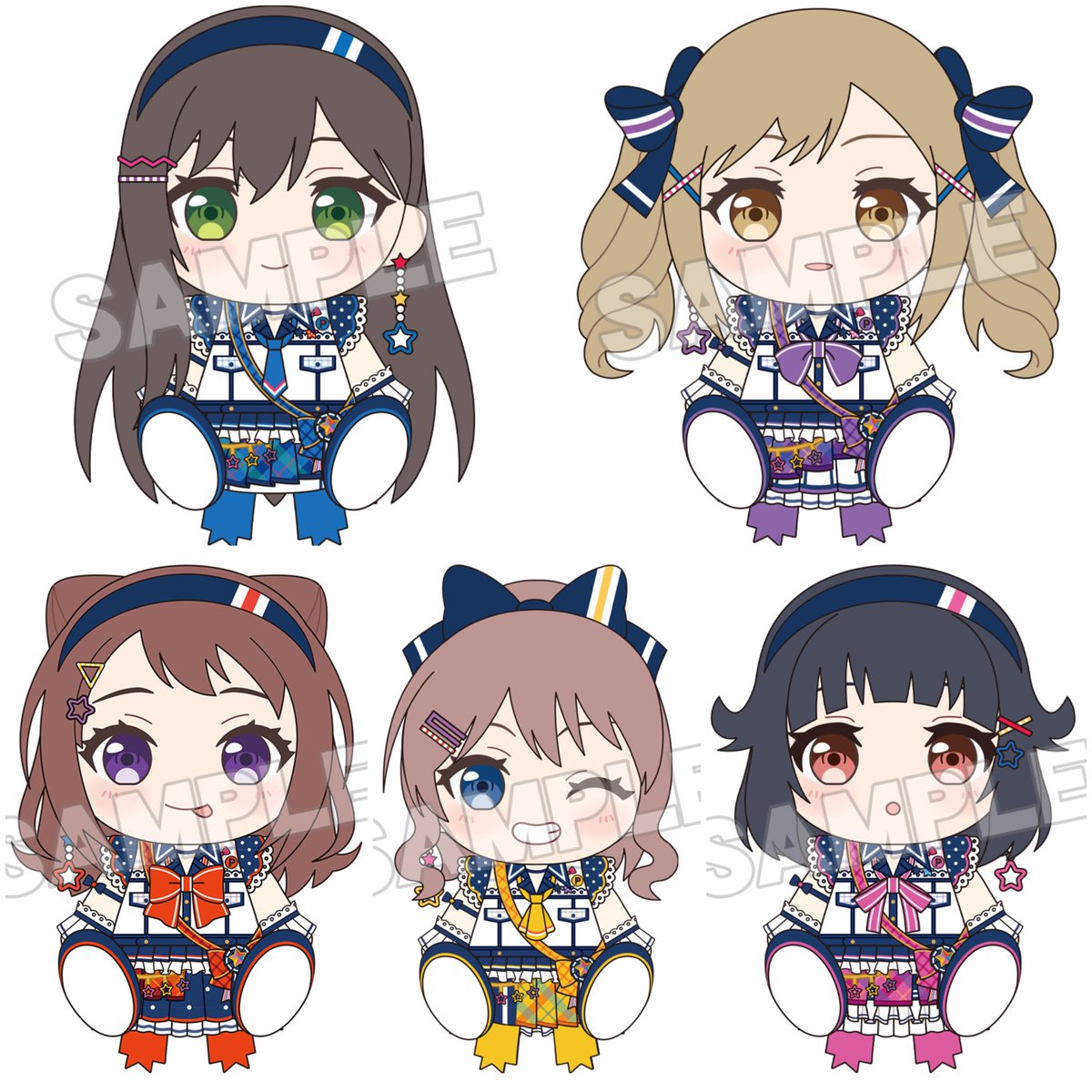 Introducing plushies of Poppin'Party members Kasumi Toyama, Tae Hanazono, Rimi Ushigome, Saya Yamabuki and Arisa Ichigaya! Be sure to add your favorite band to your collection! Preorder soon! Preorders: goodsmile.link/3Wc0six #BanGDream #goodsmile