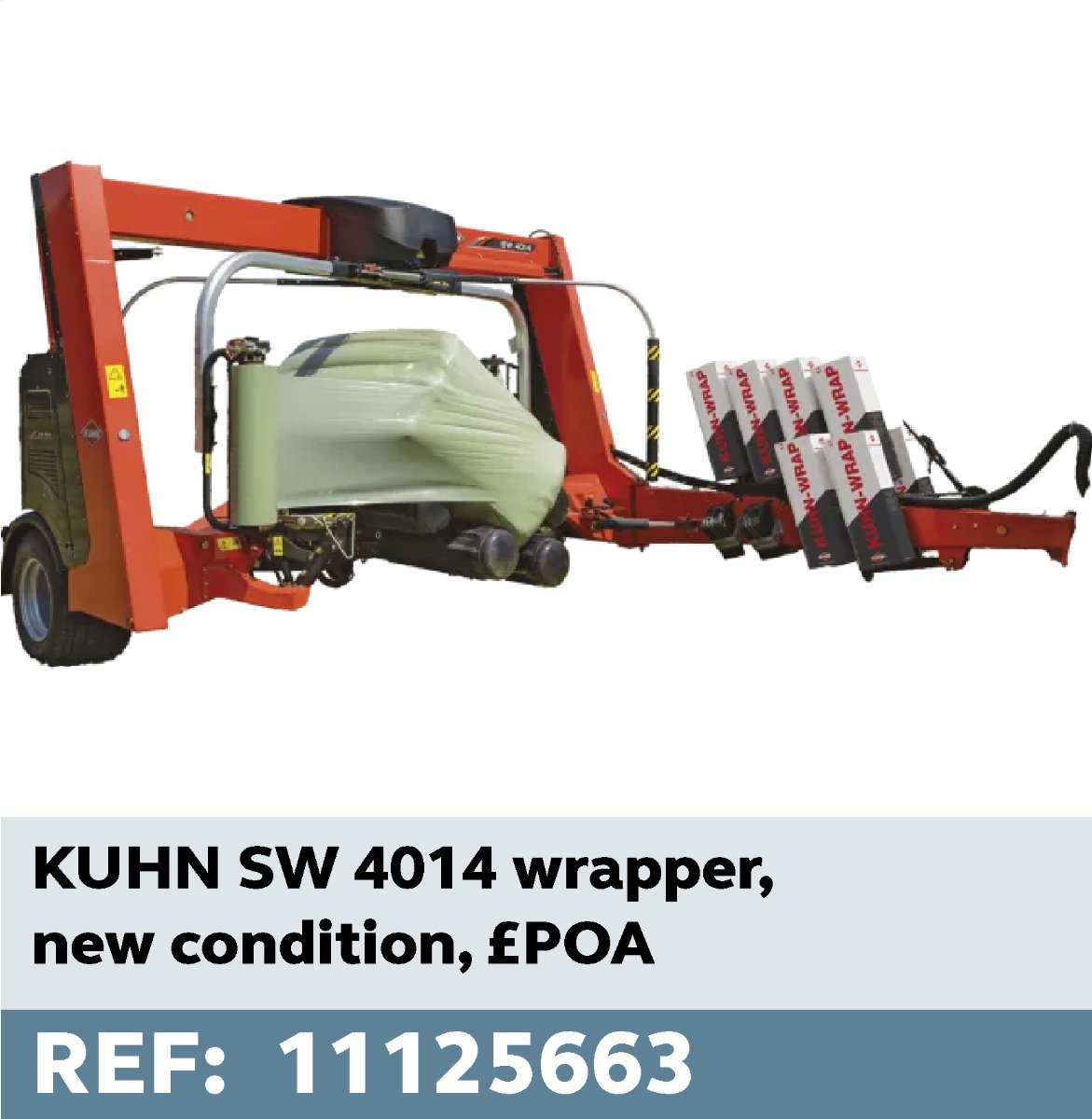 IN STOCK NOW - KUHN SW4014 WRAPPER ⬇️

thwhiteused.co.uk/product/kuhn-f… 

#kuhn #kuhnfarmmachinery #farming #britishfarming #farminguk