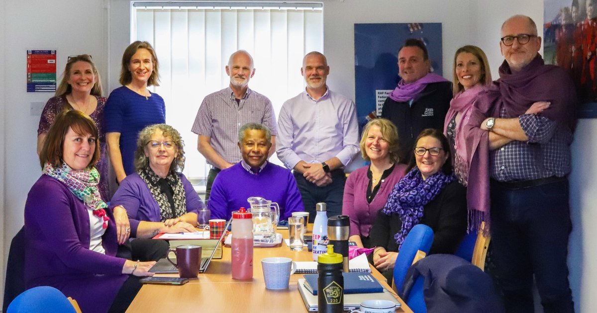 It's Purple Up! Day - we are wearing purple in support of our #ServiceChildren for #MonthoftheMilitaryChild. There is still time to get involved to celebrate and raise awareness of the unique experiences Service children may encounter. 👉 bit.ly/43BGxLi #MotMC