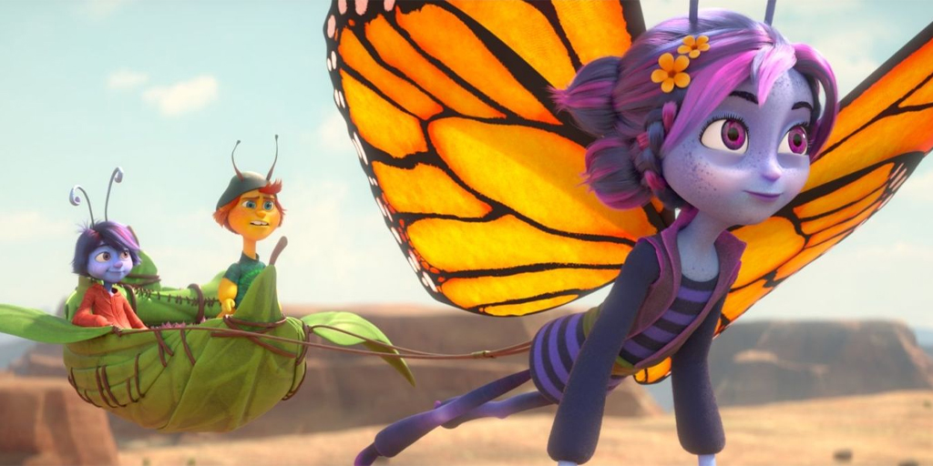 Catch BUTTERFLY TALE (U) this weekend! Two monarch butterflies become friends during their yearly migration south. Their journey is not as simple as it seems as Patrick has only one wing & Jennifer is afraid of heights. INFO & TICKETS bit.ly/3xCzMgw #peckhamplex