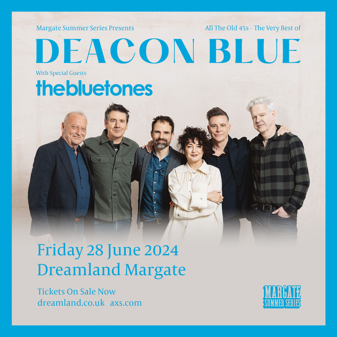 Support just announced! @deaconbluemusic will be joined by special guests @TheBluetones for an epic summer show at our iconic Scenic Stage on Friday 28th June 2024 🎉🎶 Don't miss out, get your tickets here 👉 bit.ly/3xT5eax