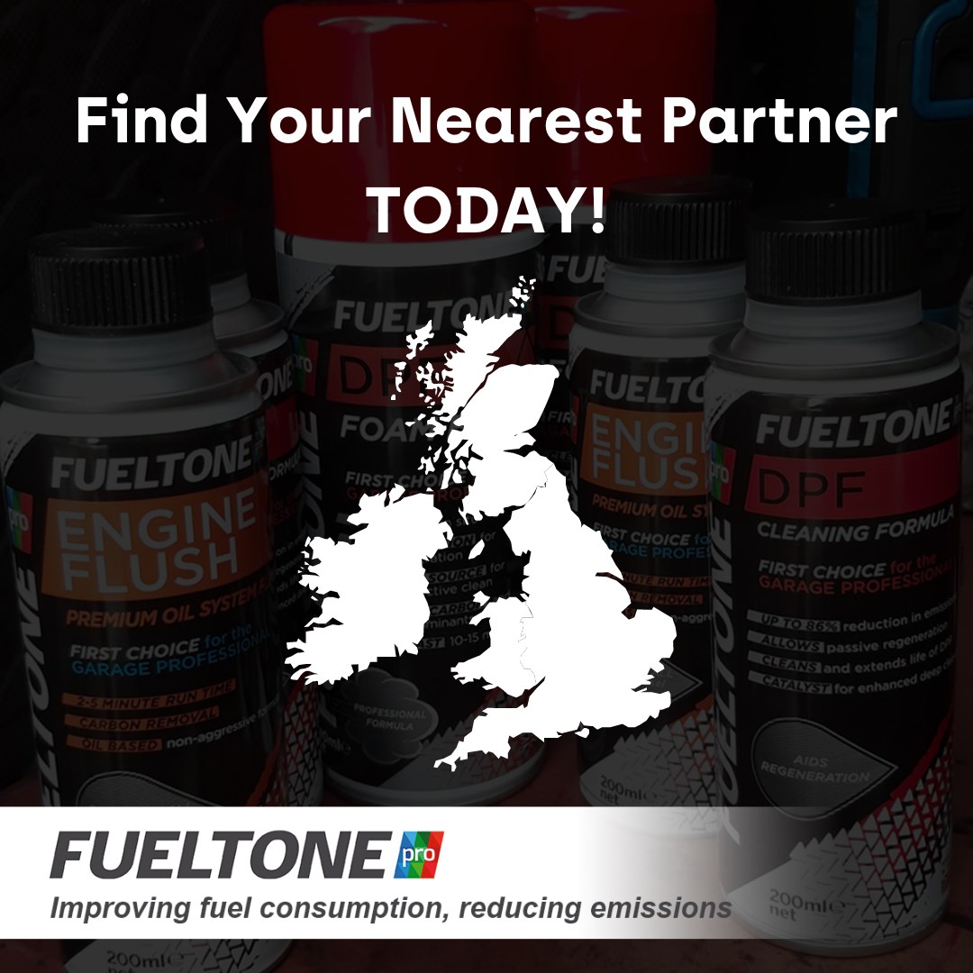 You can now find Fueltone in over 400 partners throughout the UK.

If you’re interested in trying our range of engine treatments and fuel additives, you can locate your nearest partner here👉 fueltone.pro/stockists

#Fueltone #EngineTreatment #FuelAdditive #DPF