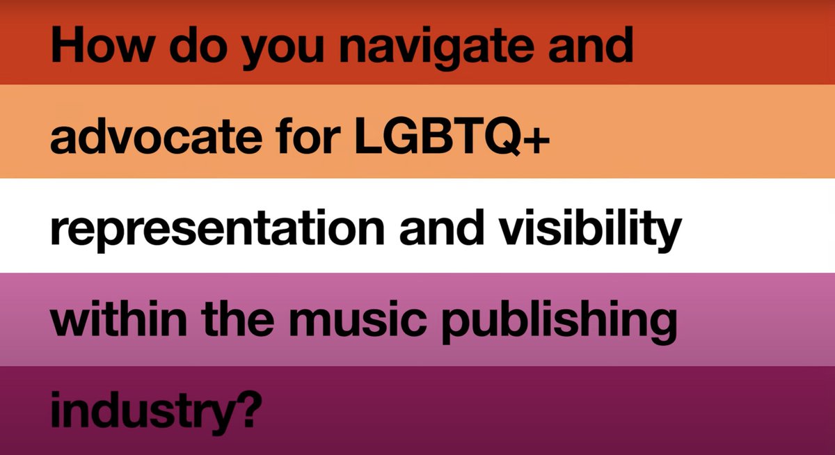 MPA (@the_mpa) on Twitter photo This #LesbianVisibilityWeek, Ray Pagden <a href="/MotusMusic/">Motus Music</a> & MPA BeYOU Network Champion interviews Maria Angel <a href="/MediaTracksUK/">MediaTracks Music</a> about LGBTQ+ representation, visibility + support within music publishing.
Watch the full interview here - bit.ly/3UAo1jR This #LesbianVisibilityWeek, Ray Pagden <a href="/MotusMusic/">Motus Music</a> & MPA BeYOU Network Champion interviews Maria Angel <a href="/MediaTracksUK/">MediaTracks Music</a> about LGBTQ+ representation, visibility + support within music publishing.
Watch the full interview here - bit.ly/3UAo1jR