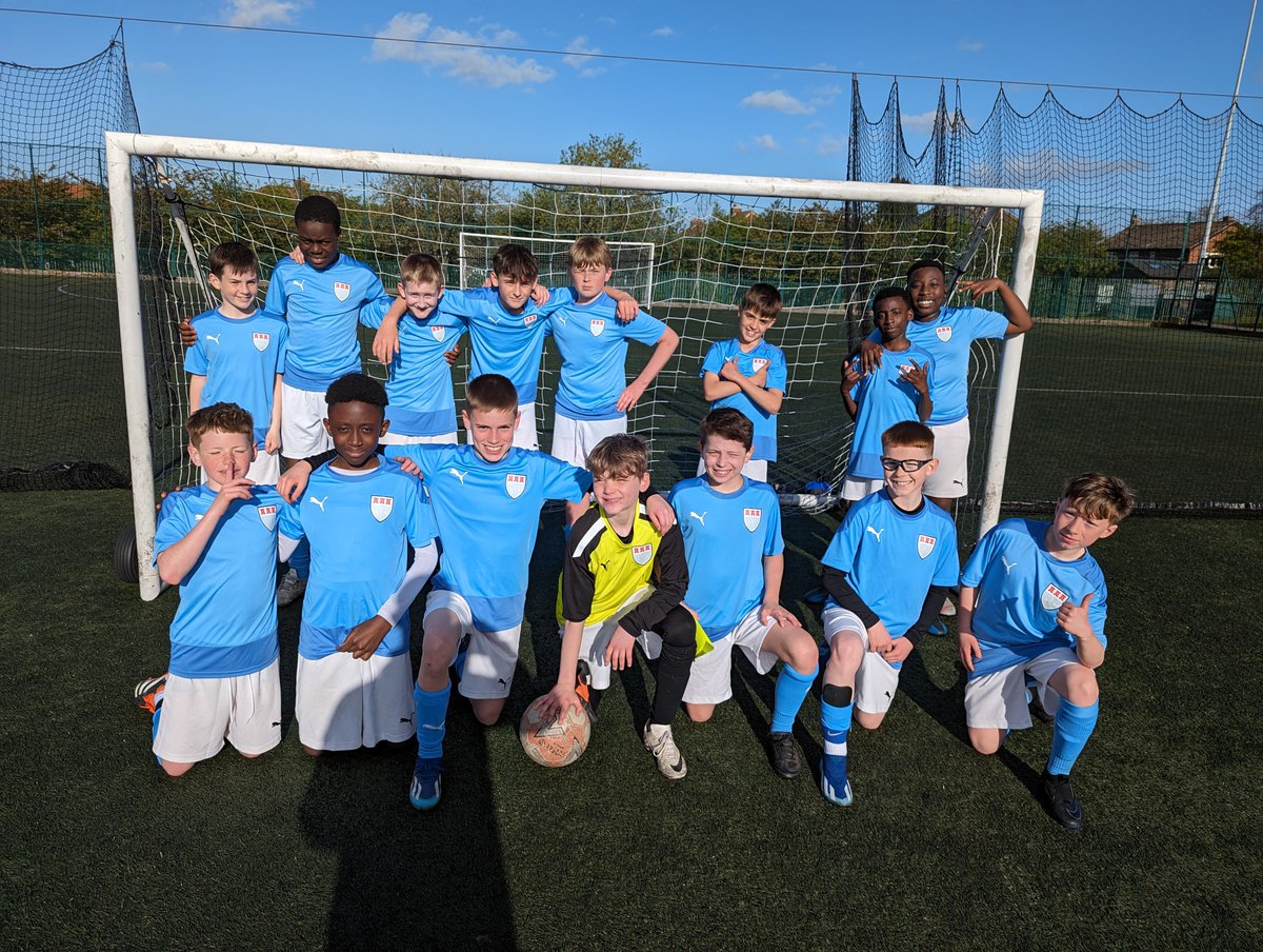 Our Y7 Boys' Football team recently competed in the Wilks County Cup Semi Final and won the match 3-1 after extra time. The Cup Final is taking place on Tuesday 7th May at Longbenton Newcastle University Sports Ground at 6pm.