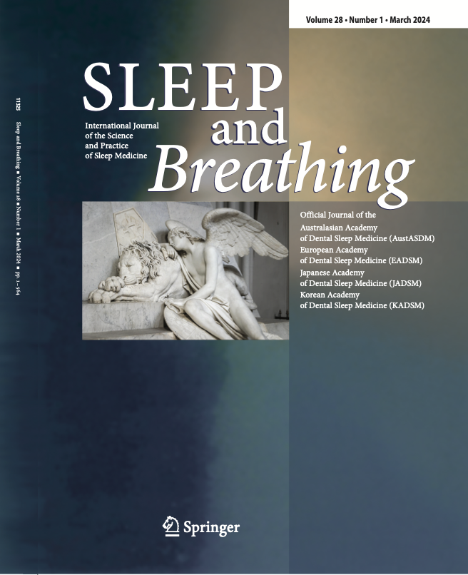 Highlight #SleepandBreathing rdcu.be/dAWXF
Patients with high sleep disturbance and pain require interventions for both symptoms  
@ESRC_Sleep @BritishSleepSoc @ResearchSleep @ClinMedJournals @SpringerSurgery@nikolaus_netzer