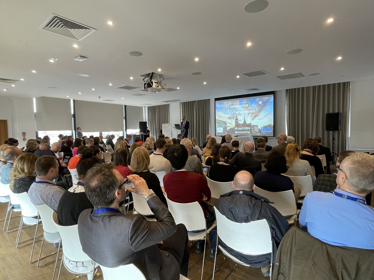 Looking forward to a jam-packed day at @hopestreethtl for ‘Opening the Monograph’ #LivUniOTM. Panels will feature @Weather_Extreme, @LivUniPVCRI , @LivUniPress @rometostandrews and others. @UKRI_News @RL_UK @LivUni @LivUniOpenRes🔓bit.ly/LivUniOTM