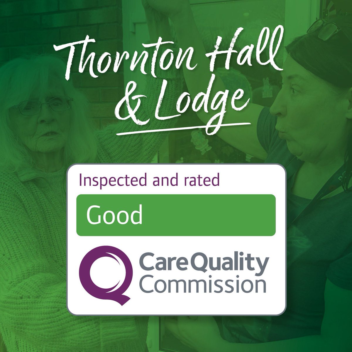 We'd like to give Thornton Hall and Lodge Care Home a massive congratulations for retaining their 'Good' rating from CQC! 👏 👏 👏 

#liverpool #CQC #carehome #elderlycare #dementia