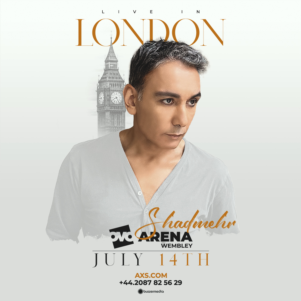 🆕 Shadmehr Aghili @realshadmehr will be live in London at @ovoarena Wembley. 🎟️ Get your tickets here ⬇️ bit.ly/s-aghili 🟢 Premium Experiences: ovoarenawembley.seatunique.com/music-tickets/…