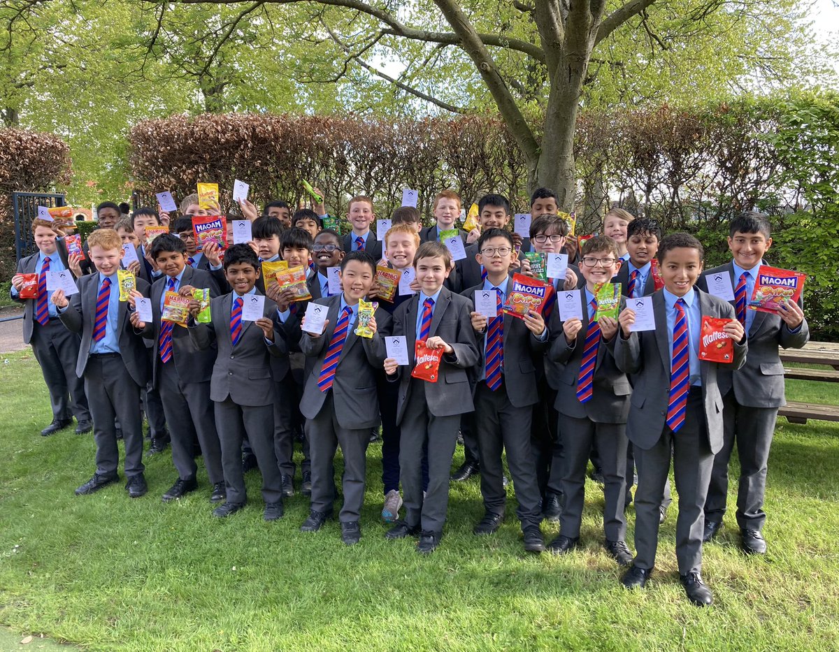 30 Year 7 boys have just received Merit Cards and sweets for being awarded superb effort grades at the end of last term. Great work boys well done !!