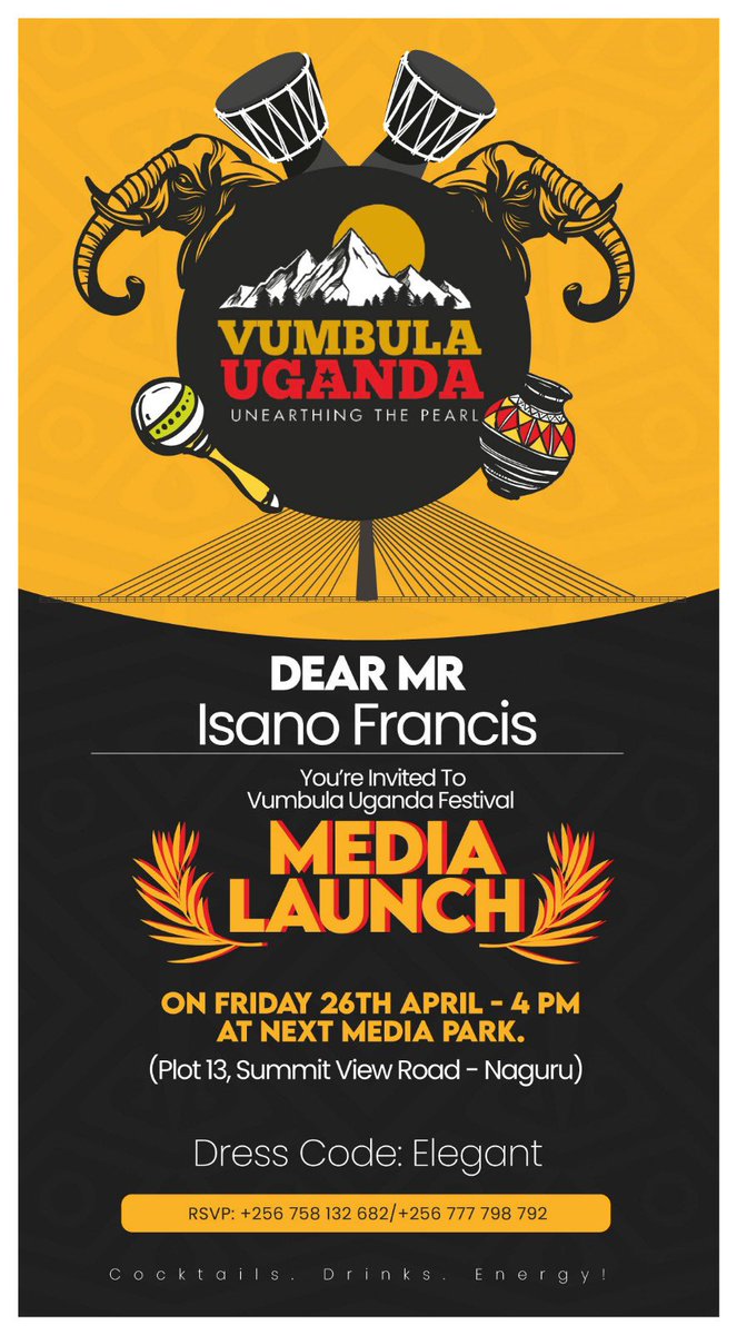 Today is the day 🔥. It's @Vumbula_Uganda again. I am the invited guest today 😀.What about you?!