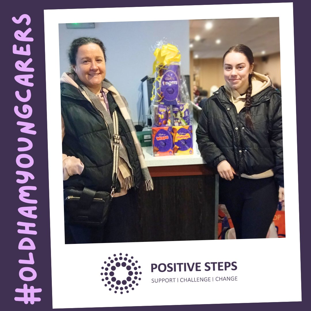 In case you missed it, one of our Shine Mentors from #OldhamYoungCarers kindly donated some gift-wrapped Easter eggs to an Early Help family during the Easter holidays! Thank you so much for your donation! 💜🐣🐰