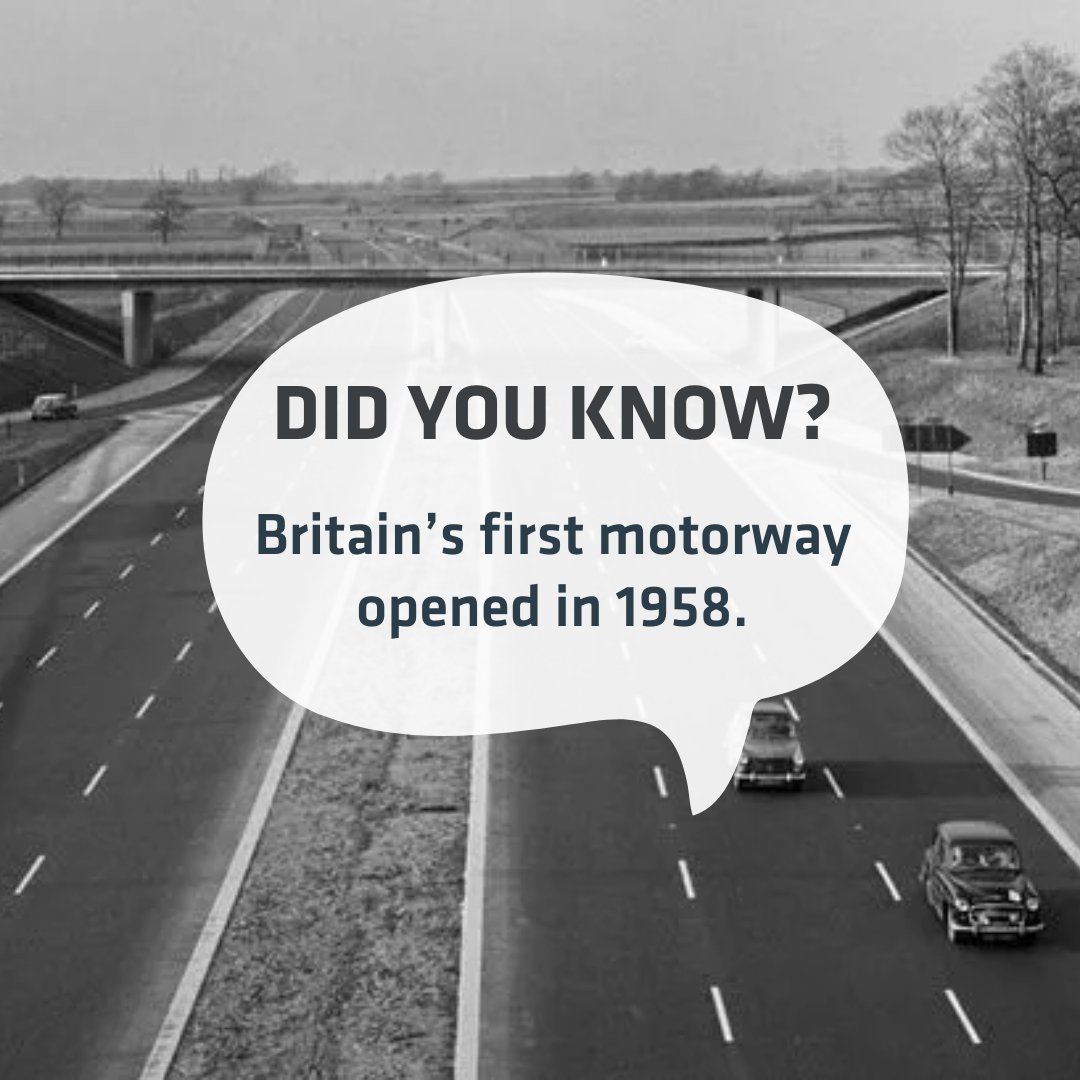 The Preston by-pass was the first motorway in Britain, which now forms part of the M6. 🛣️