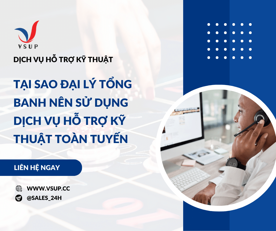 Dù là Lễ 30/4 hay kì nghỉ dài, các Đại lý vẫn có thể yên tâm với #VSup - Dịch Vụ Hỗ Trợ Kỹ Thuật Toàn Tuyến.

📌 Xem chi tiết tại: Website: vsup.cc 
☎️ Telegram: t.me/sales_24h
#vsup #dichvuhotrokythuattoantuyen