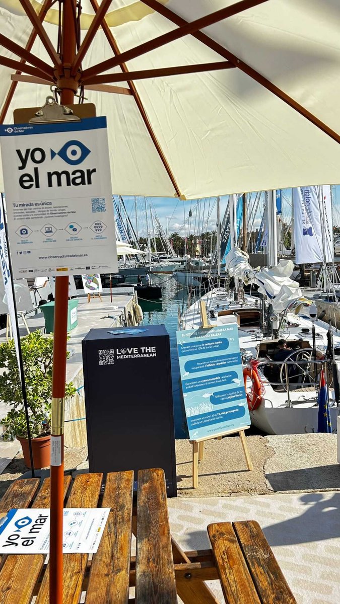 ⛵ Si estás en Palma y visitas la @PalmaBoatShow pasa a conocer el material que tenemos expuesto en el stand de @TrueWorldOrg  Más información: palmainternationalboatshow.com/agenda-love-th…