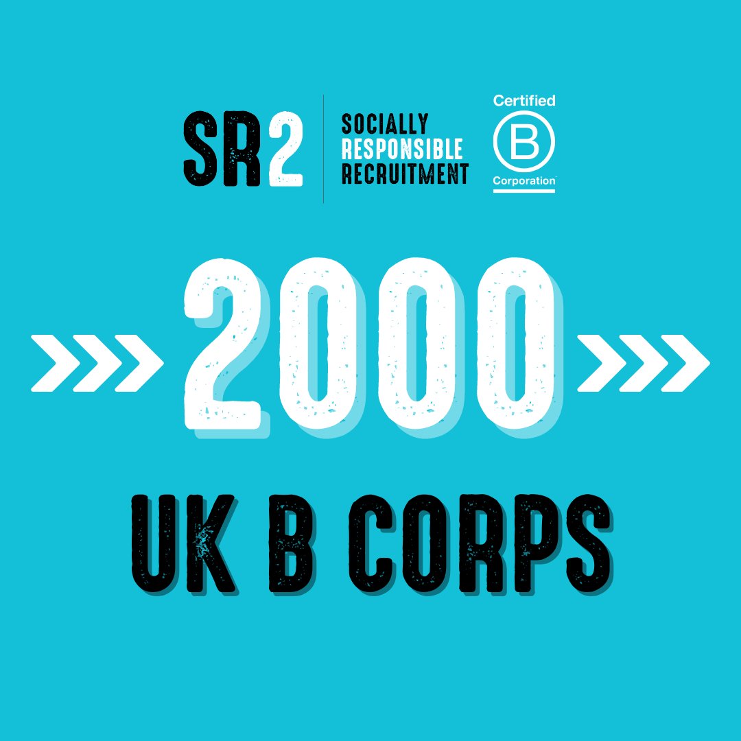 UK B Corps hit 2000! 🚀 We are so proud to be part of this incredible community with @bcorpuk 🌱 5% to charity 🌍 Eco goals & volunteering 💼 Impact & ED&I focus Join us! (link below)🌟 #BCorp #TechForGood