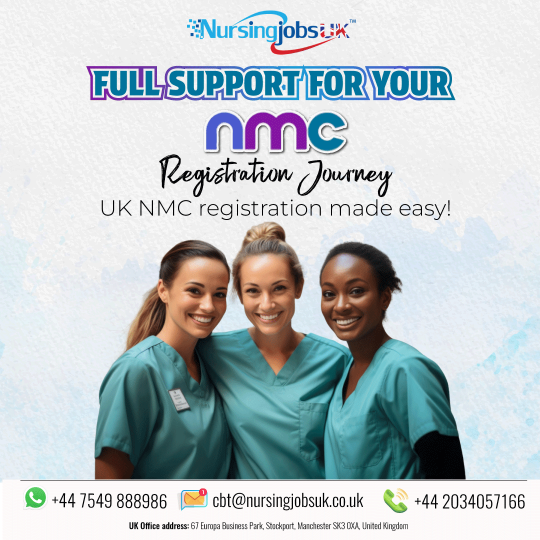 nursingjobsuk1's tweet photo. Full support for your NMC registration journey!
UK NMC registration made easy.
If you looking for CBT/OSCE training, register your application using below link.
https://t.co/2daPBro8LZ
#osce #cbt #nmccbt #offer #cbtdiscount https://t.co/9koCIQRD4I