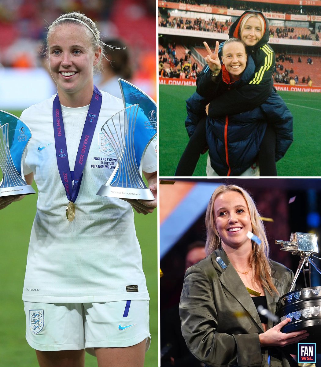 🏆 Euro Champion 🏆 Arnold Clark Cup 🏆 SheBelieves Cup 🏆 Super League 🏆 FA Cup 🏆 x2 League Cup 🏅 BBC Sports Personality of the Year 🏅 Euros Player of the Tournament 🏅 #WSL POTY 🏅 England POTY 🏅 Arsenal POTY 🥈 Ballon d'Or (2nd) Happy Birthday to Beth Mead 🥳❤ @bmeado9