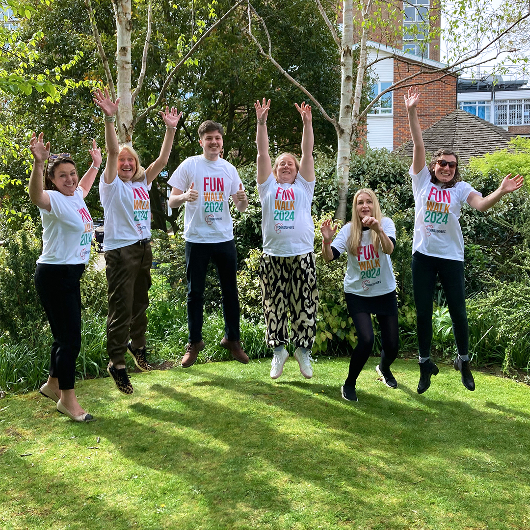 🙌 Our Fundraising Team are getting into the spirit of the Fun Walk! 😃 We're now close to 900 walkers on the day! Can you help us get to 1,000 by the end of the weekend? 👉 Follow the link to book your place for the big event on Sunday 12 May: bit.ly/3xLgHJ1