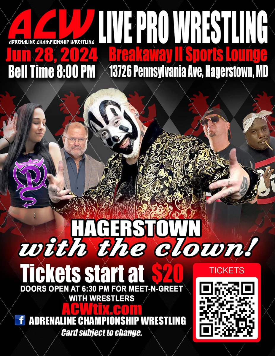 IT'S HAPPENING! IT'S FINALLY HAPPENING! My homie, @SicendRCMW, and his homies got Violent J of @icp on the card for an ACW show! This is gonna be the shit! WHOOP WHOOP!!! 🪓🪓🪓🪓🪓🪓🪓