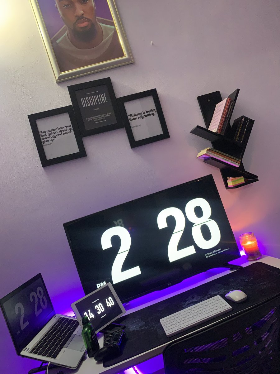 thissdax's tweet image. A year ago

I started with a TV and a regular HP laptop but I needed to upgrade ‘em as I&apos;ve been using them for too long (over 3 years) 

But despite lacking funds, I crafted a plan to acquire what I needed in February, relying solely on my belief in myself and my abilities.

And…