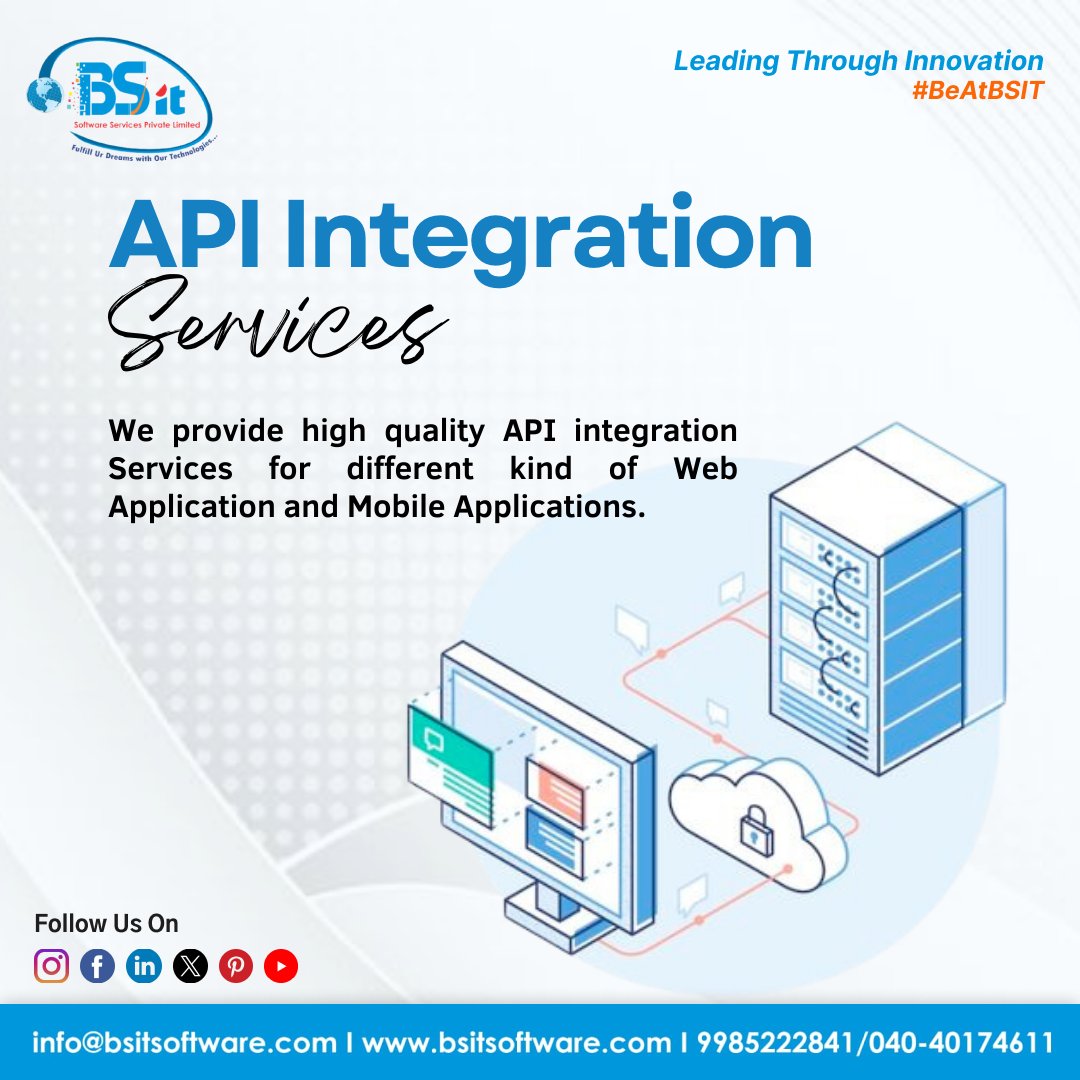 API integration isn't just for tech companies – it's for businesses of all sizes and industries! We provide high quality API integration for all your needs 💼💡
#WorkflowOptimization #AppIntegration #BusinessGrowth #DigitalAdvantage #RevenueGrowth #api #apiintegration #bsit