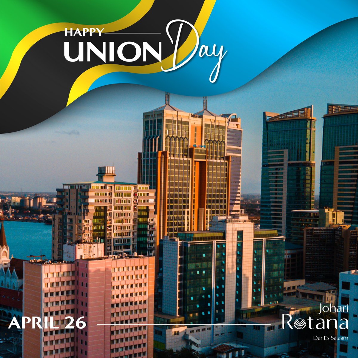 Celebrating unity and pride on Tanzania's Union Day! 🇹🇿 Let's honour the historic union of Tanganyika and Zanzibar, forging a nation of diversity and harmony. Wishing all Tanzanians a day filled with joy, reflection, and unity. #UnionDay #TanzaniaPride