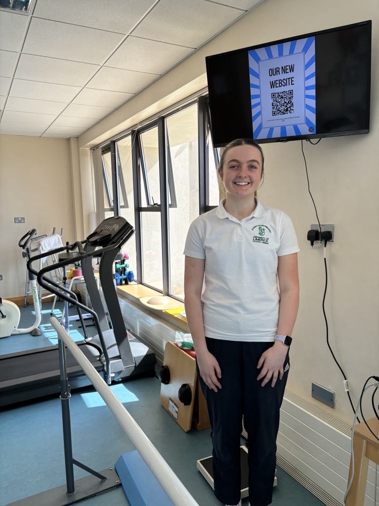 Examples of great student projects during placement. Physiotherapy student Erin has designed a website for Killibeg's Primary Care so that patients can access information about exercise classes in the area. @AlliedHealthUL