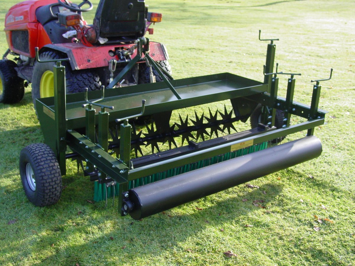 With our all-in-one turf groomer, the 4GCS, you can achieve remarkable results for your sports fields. It aerates, dethatches, stripes, and rolls in a single pass - truly amazing!

For spec click here: schsupplies.co.uk/product-page/c…

#groundsmanagementassociation #turfmanagement