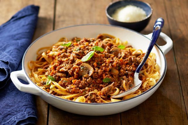 Fettuccine with mushroom bolognese #different_recipes #cooking #food #foodporn #foodie #instafood #foodphotography #yummy #foodstagram #foodblogger #delicious #homemade #recipe #recipes #italianfood