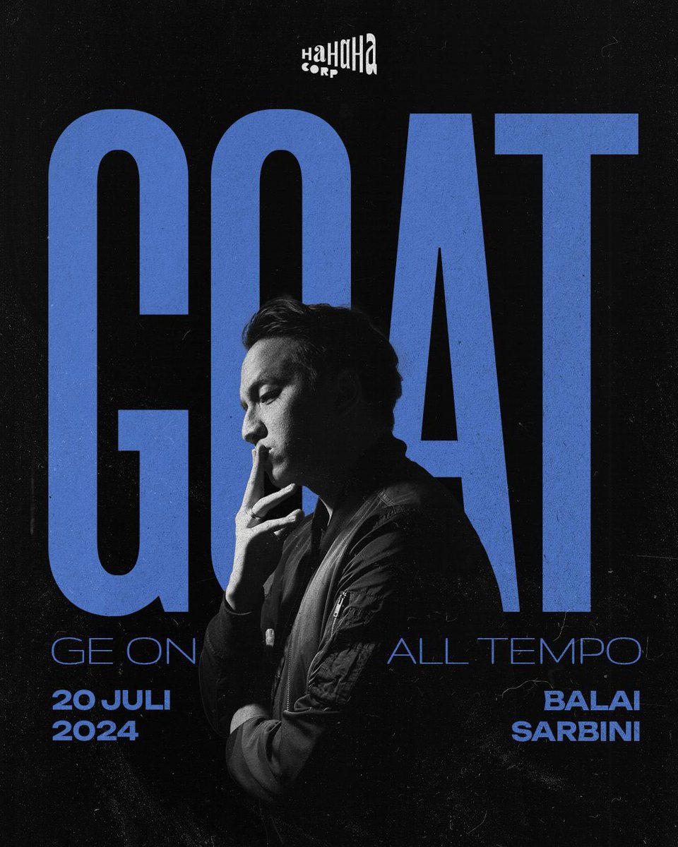 It's time.. Tunggu info selanjutnya untuk penjualan tiket di Instagram