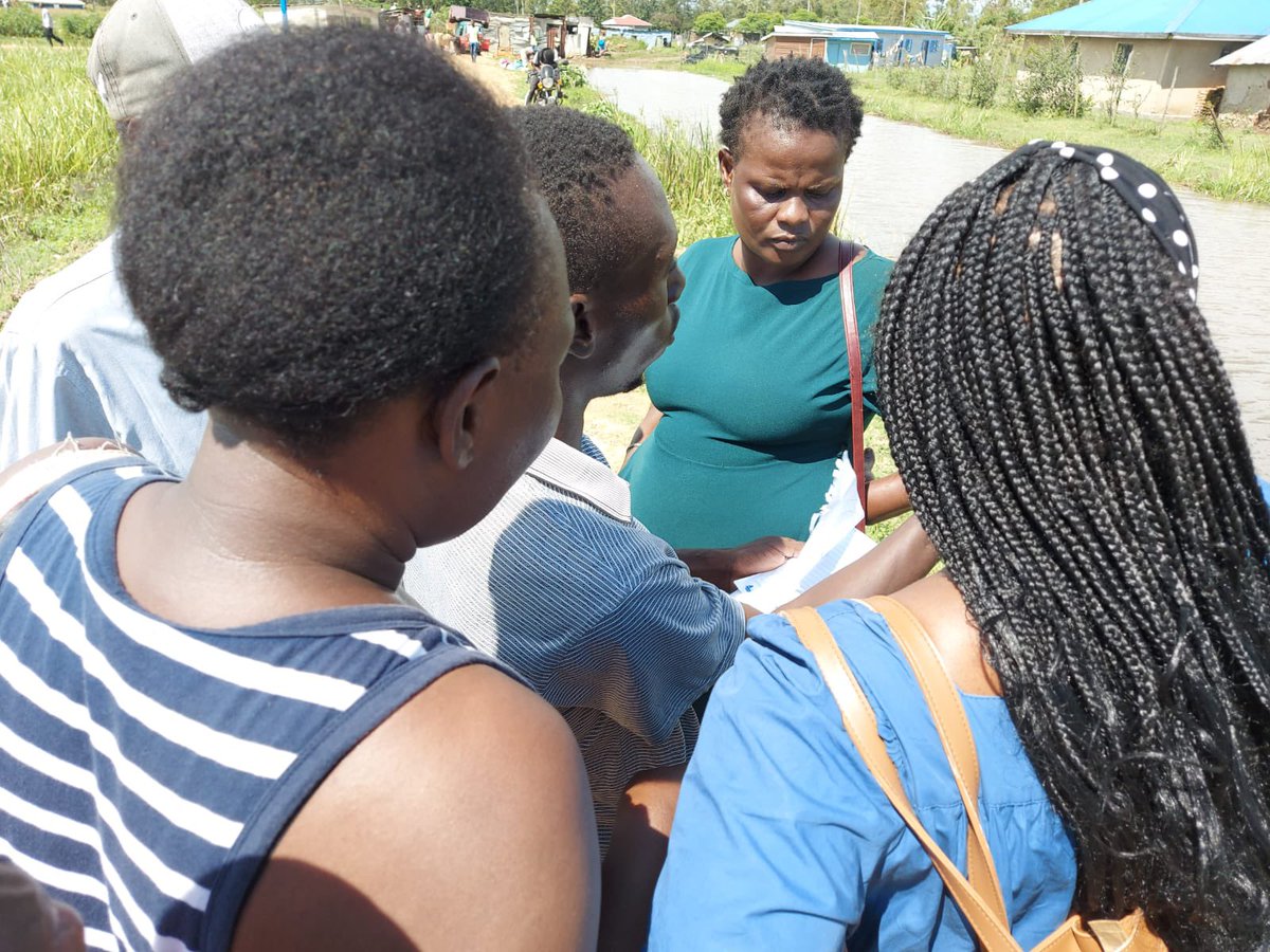 This is the situation in the Nanga unit. We went to assess the situation with the ward Climate Change Planning Committee members and the federation in preparation for the rapid enumeration. We met with some of the #flooding victims who recommended conducting a rapid enumeration