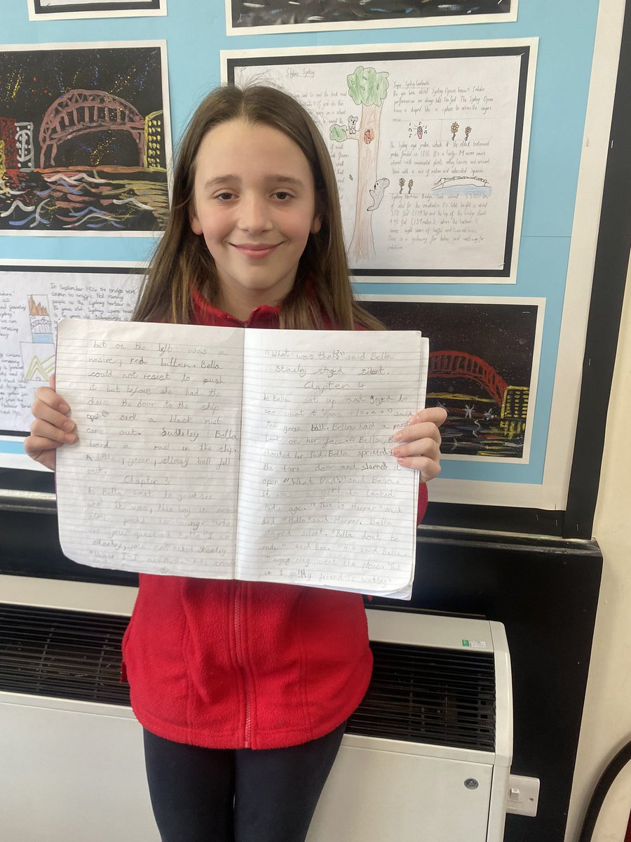 Year 5 have been loving our writing journals to encourage writing at home. Some incredible stories have been written!
