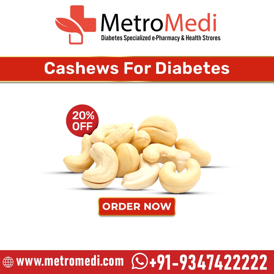 Cashews, rich in healthy fats and fiber, can be a smart snack choice for individuals with diabetes due to their potential to help stabilize blood sugar levels.

#CashewsForDiabetes #HealthySnacking #BloodSugarControl #DiabetesDiet #NutritionTips #HealthyFats #FiberRichSnacks