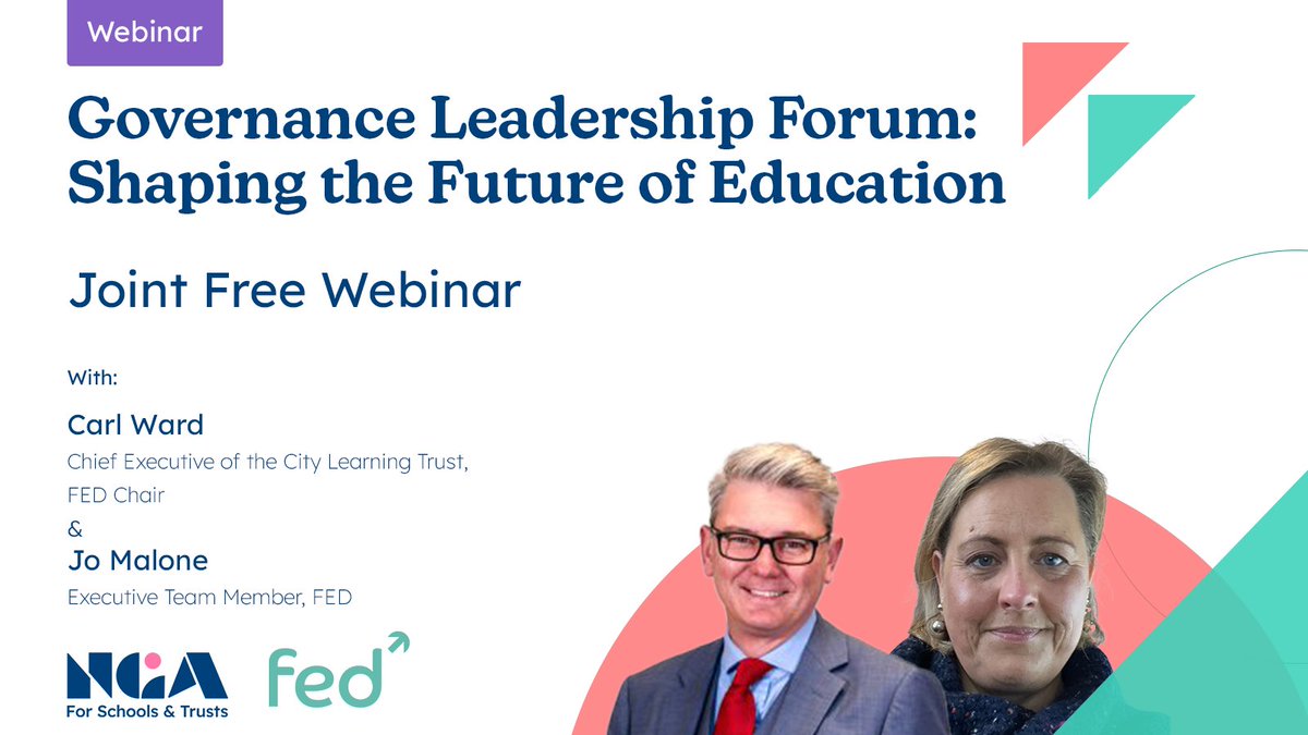 A very warm welcome to everyone joining us for our joint forum with @Fededucation later today. We are looking forward to seeing you there and to hear your thoughts on proposals for future education policy making.