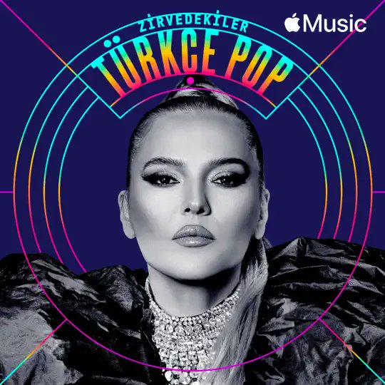 Apple Music 'Zirvedekiler Türkçe Pop' playlist'inin kapağında Demet Akalın!