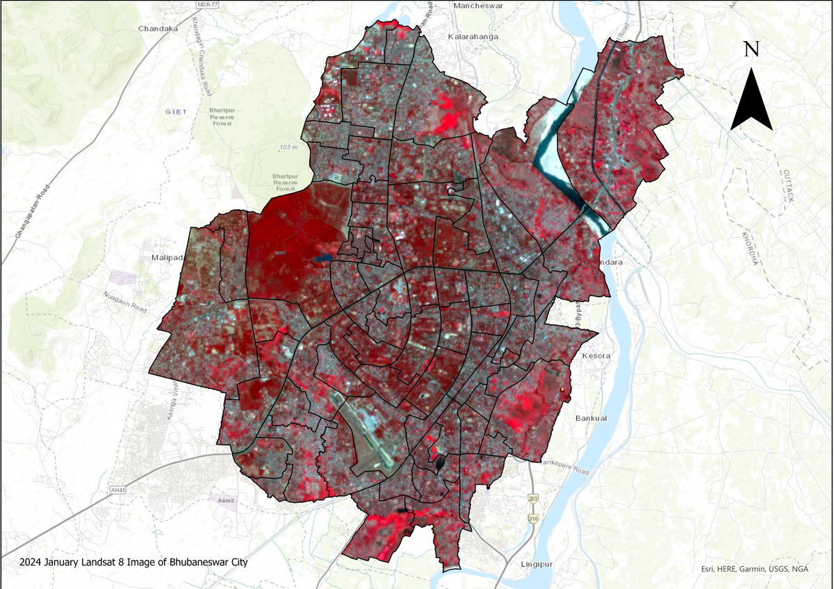 Our academics are working with colleagues in Bhubaneswar, India, to determine prime locations for ‘cooling’ green parks, to help alleviate unprecedented summer heat. This comes as parts of India face temperatures in the 40s as summer begins. Learn more: brnw.ch/21wJcvR