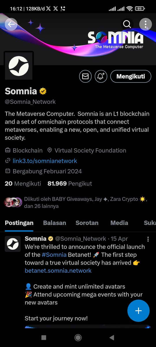 KepinginWinGA's tweet photo. @Bang_Garr @Somnia_Network Done https://t.co/9qvnR3mc6q